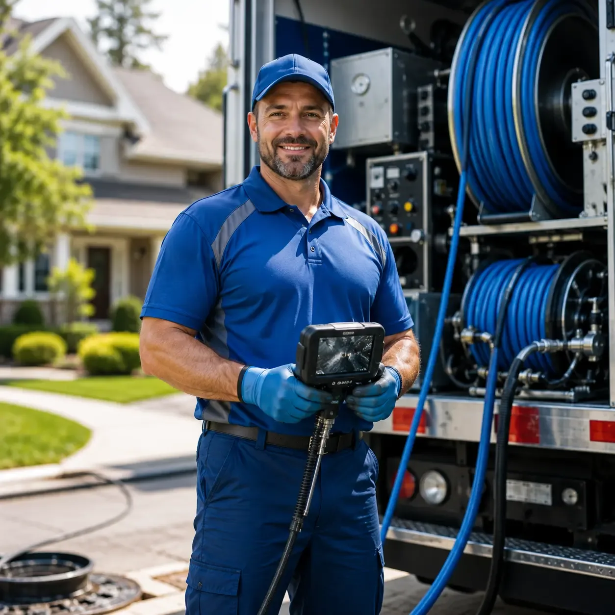 Local outdoor drain cleaning specialists in Clarence, NY